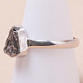 Meteorite Campo del Cielo ring silver Ag 925 R2049