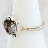 Meteorite Campo del Cielo ring silver Ag 925 R2068