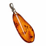 Amber pendant silver Ag 925 no. 21