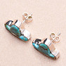 Turquoise earrings silver Ag 925 21118