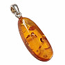 Amber pendant silver Ag 925 no. 22
