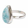 Larimar ring silver Ag 925 R22