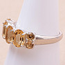 Citrine cut ring silver Ag 925 KO220