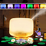 Aroma diffuser light wood with remote control