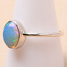Ethiopian opal ring silver Ag 925 R2240