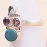 Opal Australian ring silver Ag 925 23876