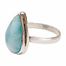 Larimar ring silver Ag 925 R25