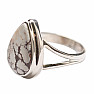 Magnesite Wild horse ring silver Ag 925 R262