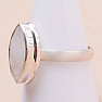 Moonstone rainbow ring silver Ag 925 KO267