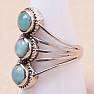 Larimar ring silver Ag 925 KO271