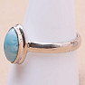Larimar ring silver Ag 925 KO278