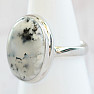 Opal dendritic ring silver Ag 925 R2861
