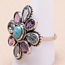 Larimar ring silver Ag 925 KO292