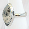 Opal dendritic ring silver Ag 925 R2940