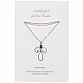 Angel designer necklace made of surgical steel No. 3