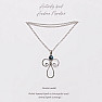 Angel designer necklace made of surgical steel No. 3