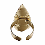 Obsidian Witch Ring Protection No. 3