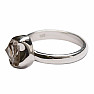 Herkimer diamond ring silver Ag 925 R3