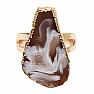 Agate Witch Ring Ring of Intention No. 3