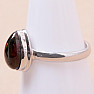 Black Ethiopian Opal Ring Silver Ag 925 R302