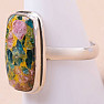 Tourmaline multicolor ring silver Ag 925 30235