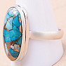 Turquoise blue ring silver Ag 925 31441