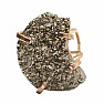 Be Beautiful Pyrite druse ring 32