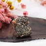 Be Beautiful Pyrite druse ring 32