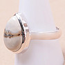 Indonesian jasper Malingano ring silver Ag 925 R320