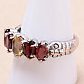 Citrine cut ring silver Ag 925 KO328