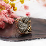 Be Beautiful Pyrite druse ring 33