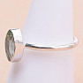 Amethyst green - prasiolite ring silver Ag 925 33550