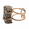 Be Beautiful Pyrite druse ring 34