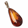 Amber pendant silver Ag 925 no. 34