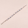 Moonstone rainbow bracelet silver Ag 925 34299