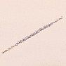 Moonstone rainbow bracelet silver Ag 925 34319