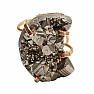 Be Beautiful Pyrite druse ring 35