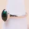 Black Ethiopian Opal Ring Silver Ag 925 R352