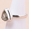 Amethyst green - prasiolite ring silver Ag 925 35246