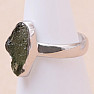 Moldavite silver ring Ag 925 R359