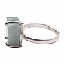 Be Beautiful Aquamarine heart ring 37