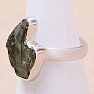 Moldavite silver ring Ag 925 R370