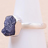 Tanzanite raw ring silver Ag 925 LOT379