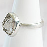 Herkimer diamond ring silver Ag 925 R3924
