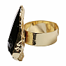 Obsidian Witch Ring Protection No. 4