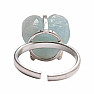 Be Beautiful Aquamarine heart ring 40