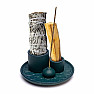Ceramic petrol stand for palo santo, bundles and sticks