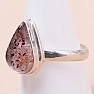 Orire crystal - lucky crystal ring silver Ag 925 R429