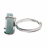 Be Beautiful Aquamarine heart ring 43