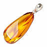 Amber pendant silver Ag 925 no. 43